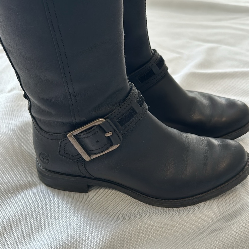 Timberland Black leather boots